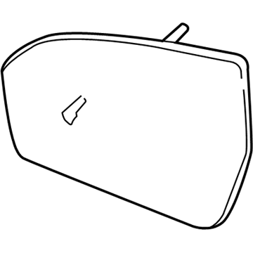 Lincoln EJ7Z-17K707-B Mirror Glass