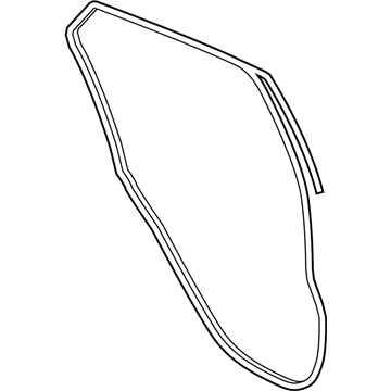 2022 Ford EcoSport Door Seal - FN1Z-74253A11-A