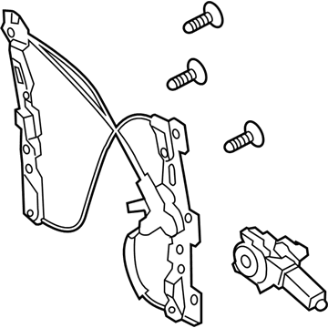 Ford Ranger Power Window Motor - AB3Z-2123201-E