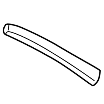 Ford 1L2Z-78255A34-AAA Upper Molding, Rear Passenger Side