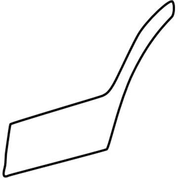 2002 Ford Explorer Door Moldings - 1L2Z-7825556-HB