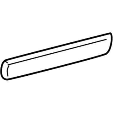 2008 Ford Explorer Door Moldings - 1L2Z-7825556-FA