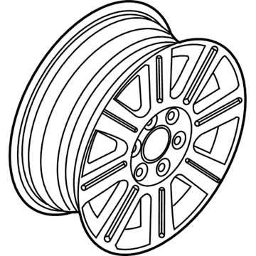 Lincoln Zephyr Spare Wheel - 6H6Z-1007-AA