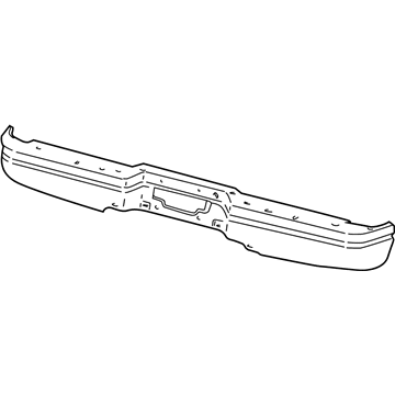 Ford 1C3Z-17906-DA Bumper, Rear