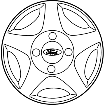2002 Ford Focus Wheel Cover - 1S4Z-1130-AA