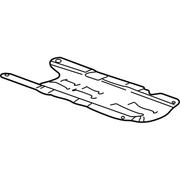Lincoln YL8Z-6687-AA Oil Pan Baffle