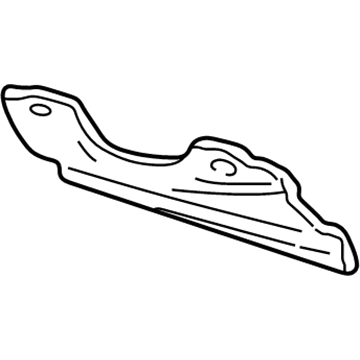 Mercury F67Z-10017A28-AA Column Cover Reinforcement