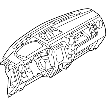 Ford DL3Z-1504320-BA Instrument Panel