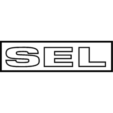 Ford 6E5Z-5442528-C Nameplate