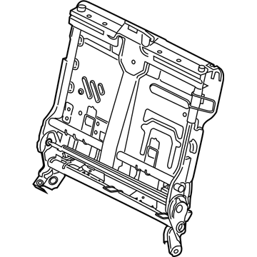 Ford EJ5Z-96613A39-A Seat Back Frame, Rear Driver Side