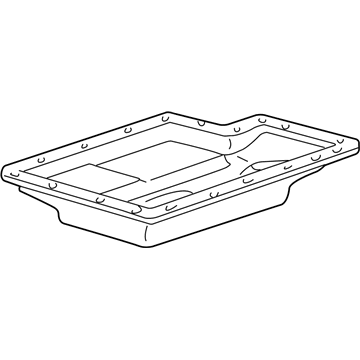 2000 Ford E-350 Econoline Club Wagon Transmission Pan - F6TZ-7A194-A