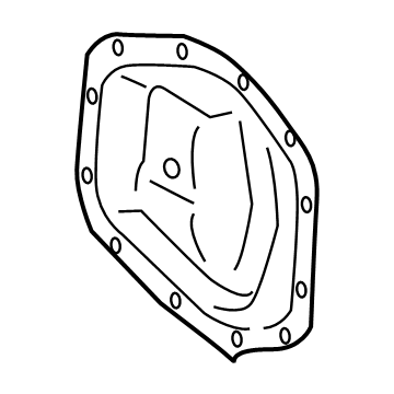 Ford Differential Cover - MB3Z-4033-A