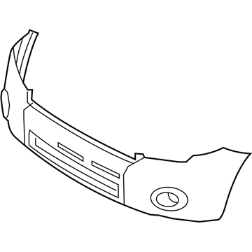 Ford 8L8Z-17D957-CPTM Bumper Cover, Front