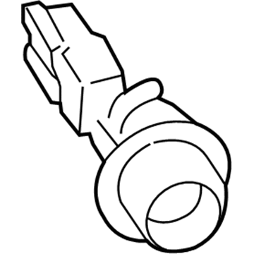 Ford D2BZ-13K371-B Stop Lamp Bulb Socket, Rear