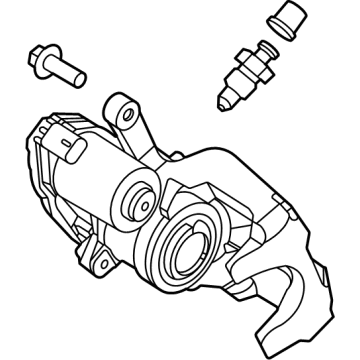 Ford L1MZ-2386-E Caliper, Passenger Side