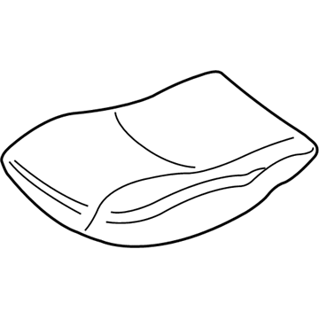 2005 Ford Escape Seat Cushion - 5L8Z-78632A23-BB