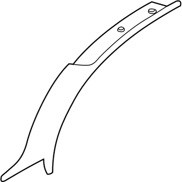 Ford 5S4Z-6103598-AAA Windshield Pillar Trim