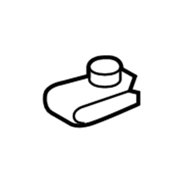 Ford -W520831-S439 Lower Deflector Nut