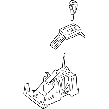Mercury Sable Automatic Transmission Shift Levers - 9A4Z-7210-DA