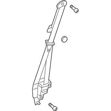 Ford Explorer Sport Trac Seat Belt - 7L2Z-78611B08-AC