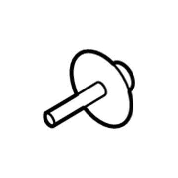 Ford -W702413-S307 Emblem Screw
