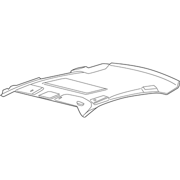 Lincoln AH6Z-5451916-CD Headliner