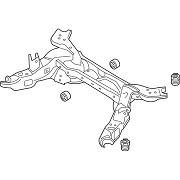 Ford DB5Z-5R003-E Suspension Crossmember, Rear