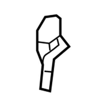 Ford BG1Z-16B127-A Rear Seal, Front Passenger Side