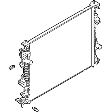 Lincoln LX6Z-8005-M Radiator