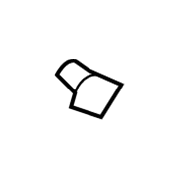 Lincoln -W714972-S300 Upper Pillar Trim Retainer Clip