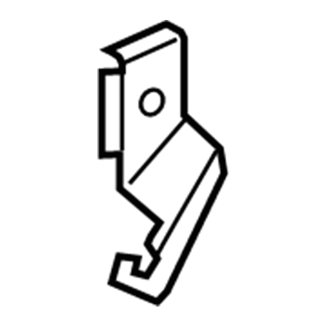 Ford 3M5T-14A301-ABB Damper Bracket, Passenger Side