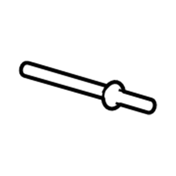 Lincoln -W709173-S417 Pillar Molding Rivet