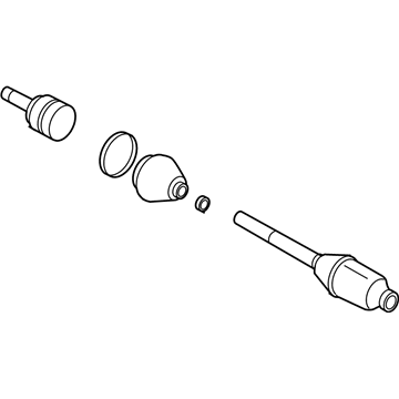 Mercury 5L8Z-3A428-DB Axle Assembly