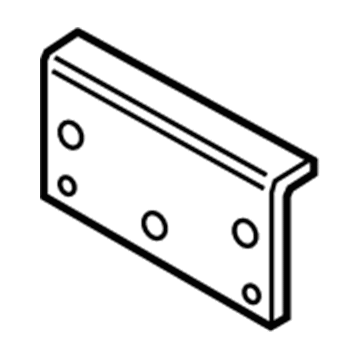 Lincoln JL1Z-17A385-AA License Bracket