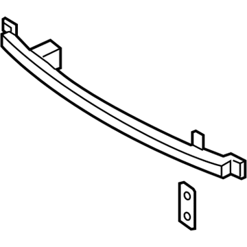 Ford JL1Z-17757-A Impact Bar, Front
