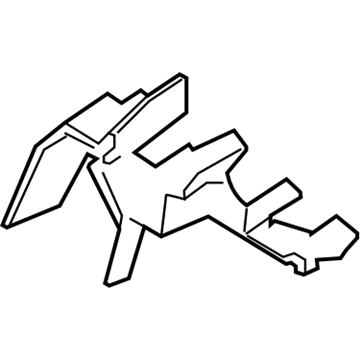 Ford LK4Z-16A238-C Outer Weatherstrip, Passenger Side