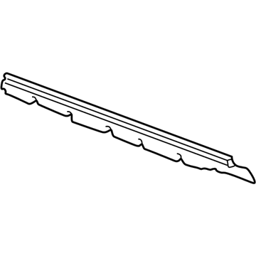 2004 Ford Explorer Sport Trac Weather Strip - 1L5Z-3521453-AAA