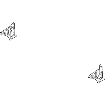 Ford MB3Z-5802038-A Cowl Side Panel
