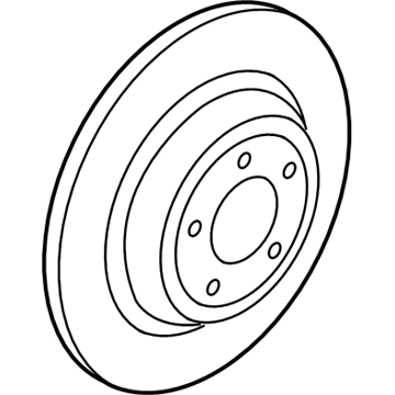 2020 Ford Fusion Brake Disc - KS7Z-2C026-B