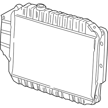 Ford E-150 Econoline Radiator - 3C2Z-8005-ACP
