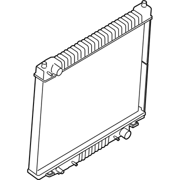 Ford E-350 Super Duty Radiator - 9C2Z-8005-D