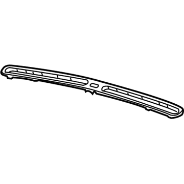 Ford AE5Z-54044E82-BA Defroster Grille