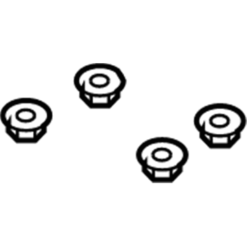 Mercury -W700791-S300 Mount Bracket Nut