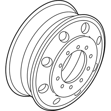 Ford 8C3Z-1015-K Wheel, Alloy
