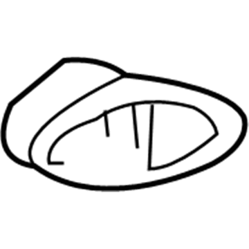 2005 Ford Escape Door Handle - 6L8Z-7826602-BA