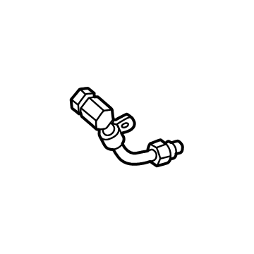 Ford 6L8Z-3A719-C Power Steering Pressure Hose, Front