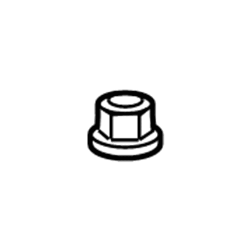 Mercury -W710213-S440 Rear Bracket Nut