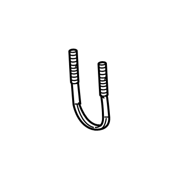 Ford -N804419-S436 U-Bolt, Rear