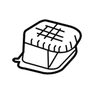 Ford 7L1Z-7802408-A Deflector - Water