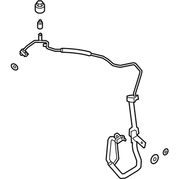 2020 Ford Escape A/C Hose - LX6Z-19A834-AT